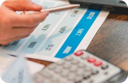 Transparent interest rates